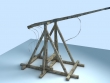 3D-s modell a katapultról